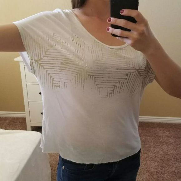 ZARA white top size Small - Picture 2 of 6